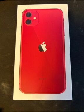 iPhone 11 64 GB  Red - Unlocked -Good Condition